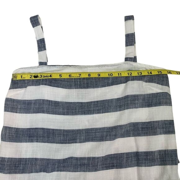 CHELSEA & THEODORE Women's Stripe Dress with Flounce Hem - Picture 9 of 16